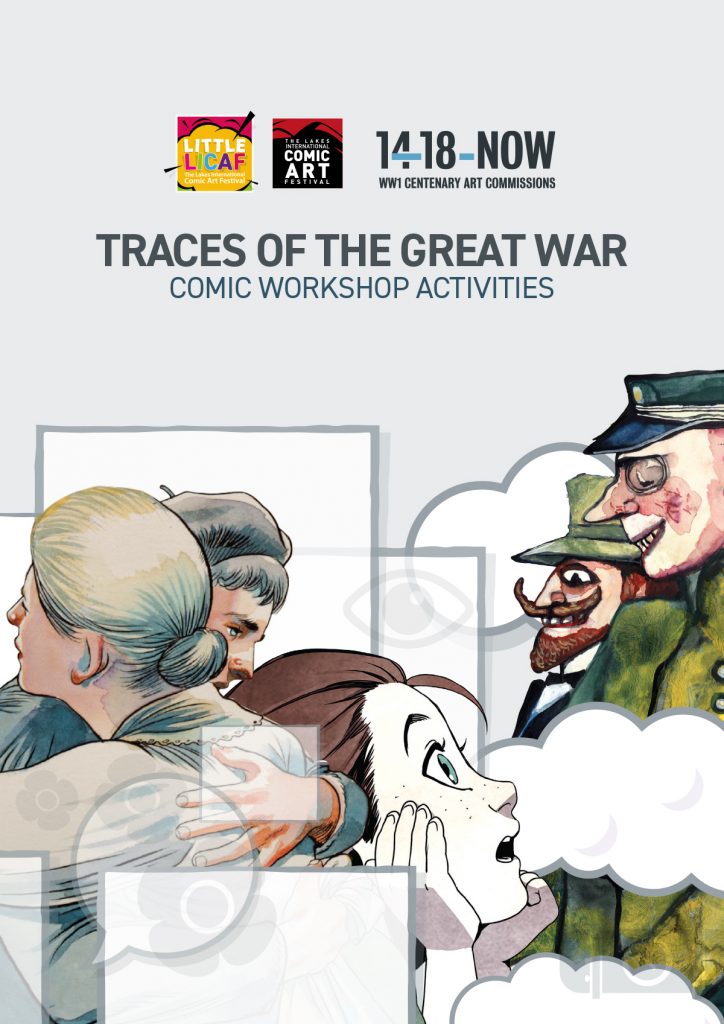Lakes International Comic Art Festival  - Traces of The Great War Comic Workshop Activities Resources