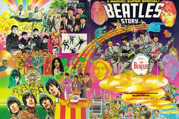 Marvel Super Special #4 - The Beatles Wraparound Cover