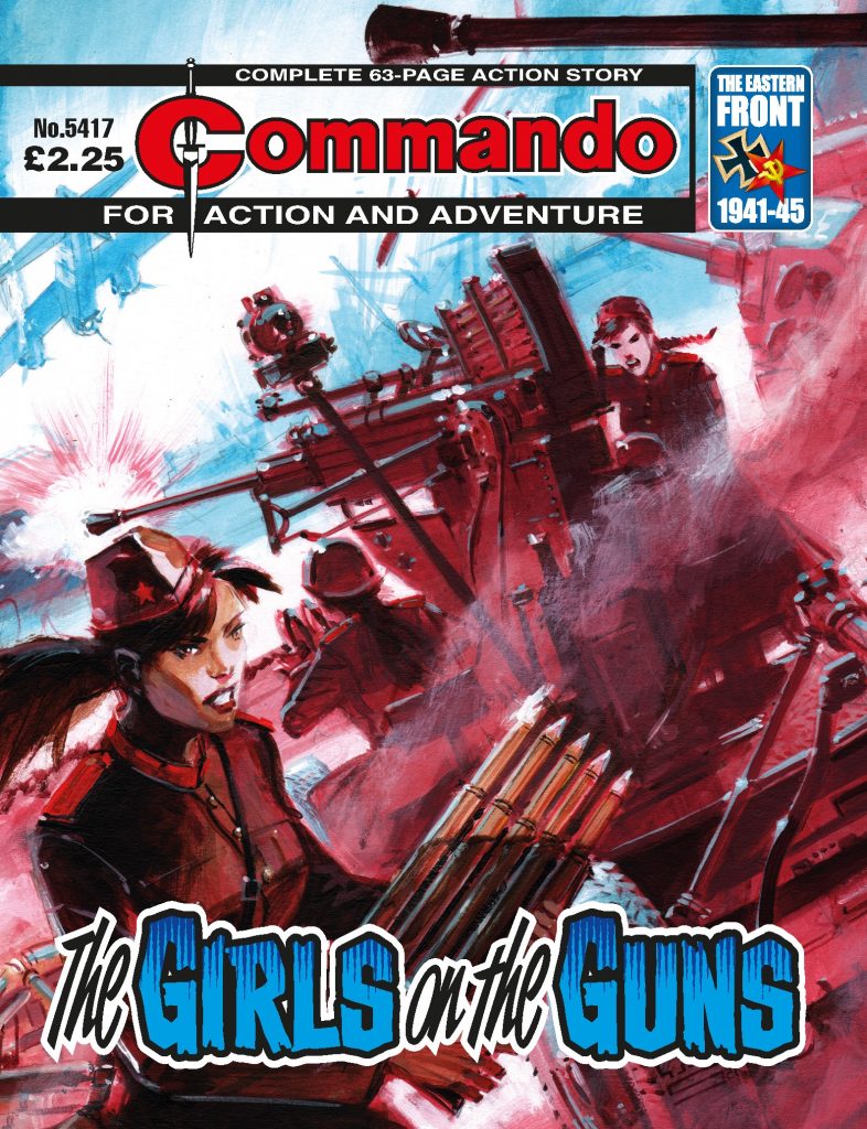 Commando 5413: Action and Adventure: The Girls on the Guns