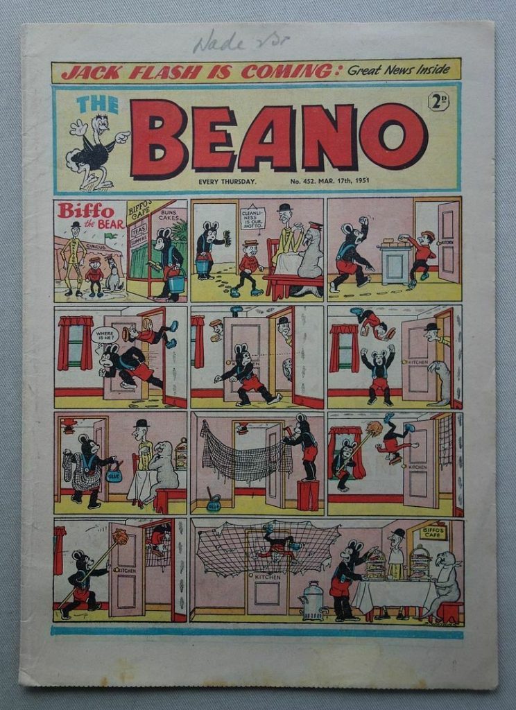 Beano - 17th March 1951 - first appearance of Dennis the Menace