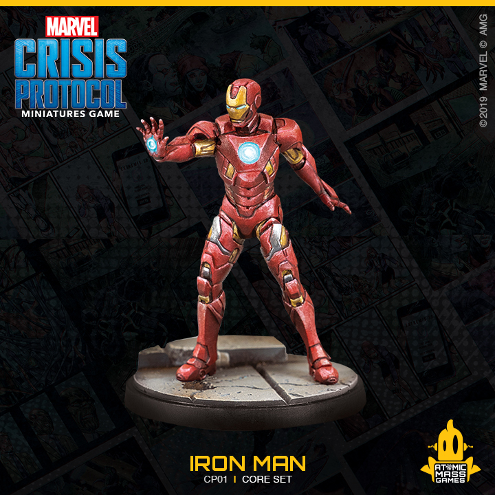 Marvel Crisis Protocol Iron Man Miniature