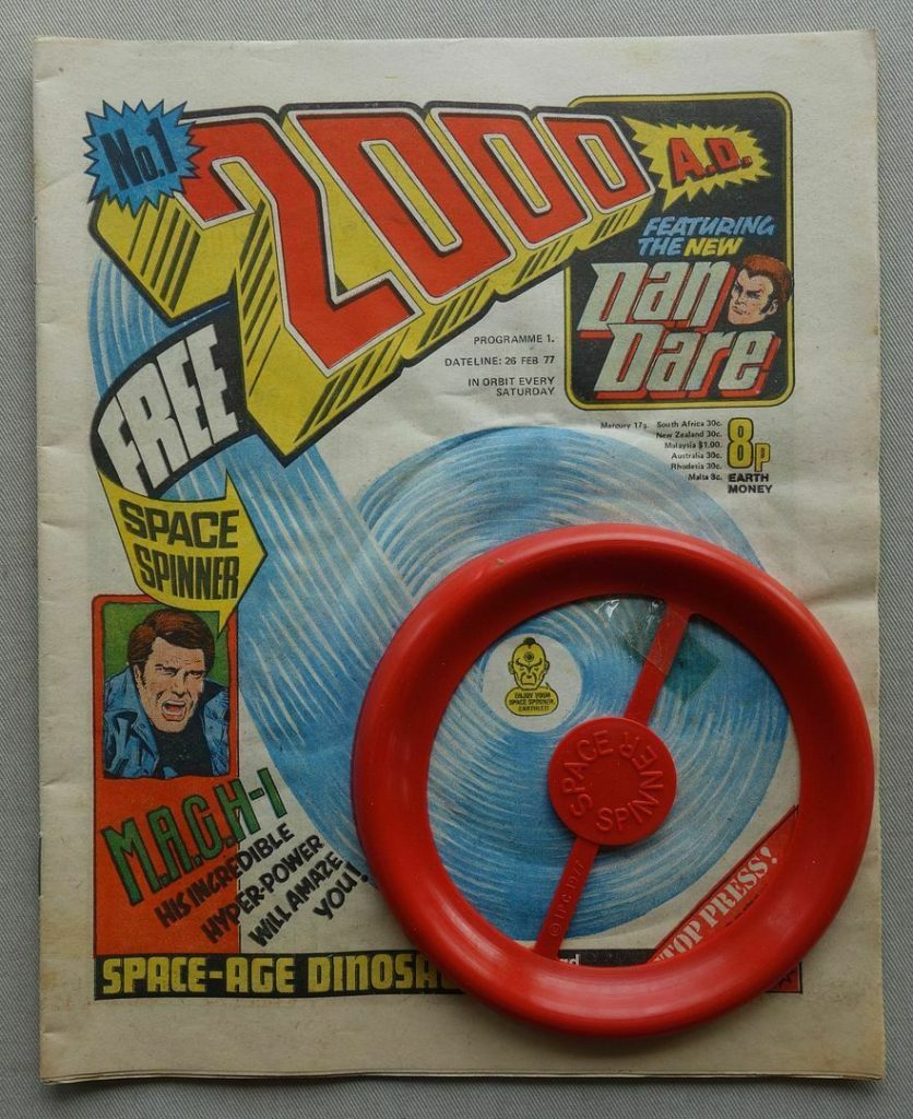 2000AD Prog One, complete with Space Spinner