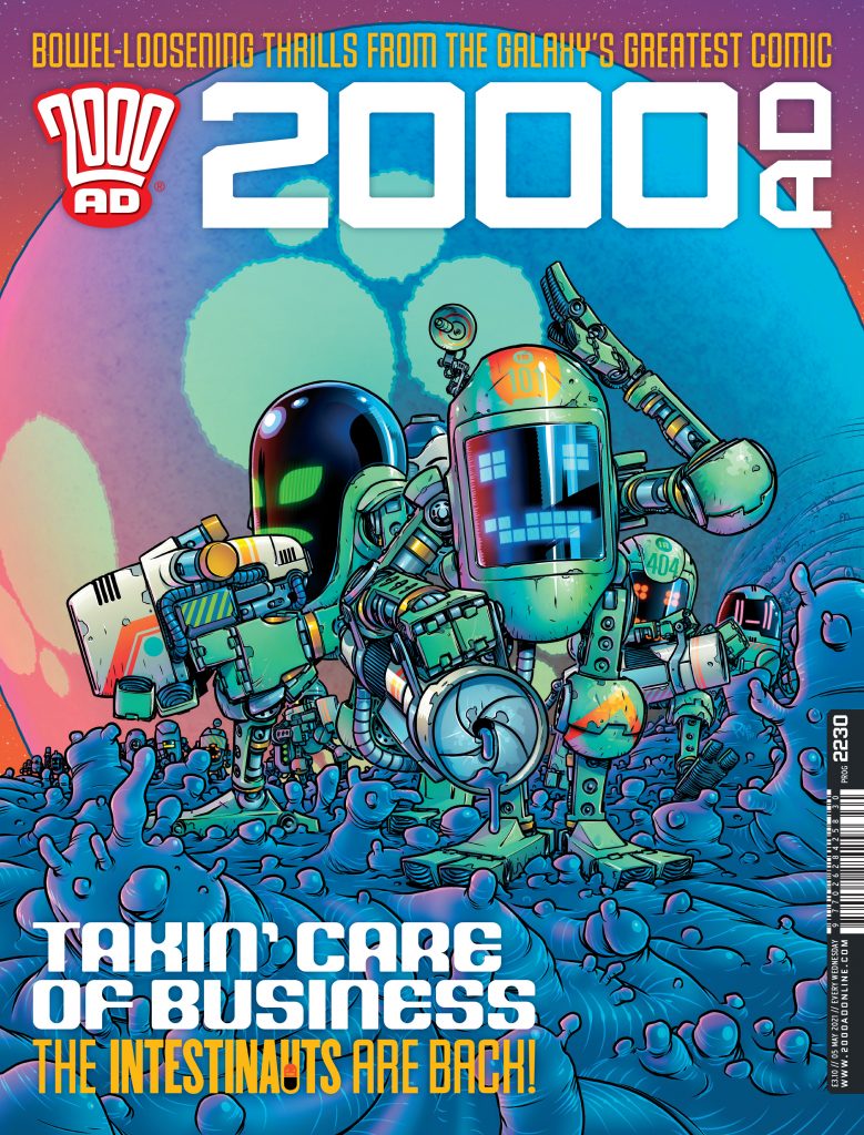 2000AD 2230 Cover by Pye Parr