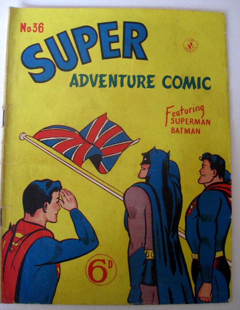 Atalas UK - Super Adventure Comic 36 featuring Batman and Superman