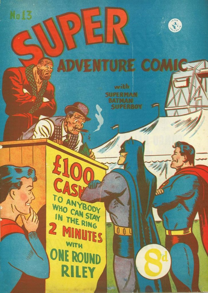 K.G. Murray’s UK take on World's Finest #28 for Super Adventure Comic 13