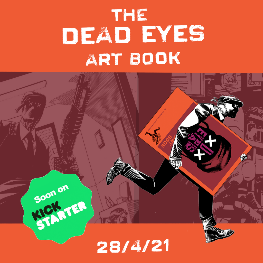 John McCrea’s The Dead Eyes Art Book