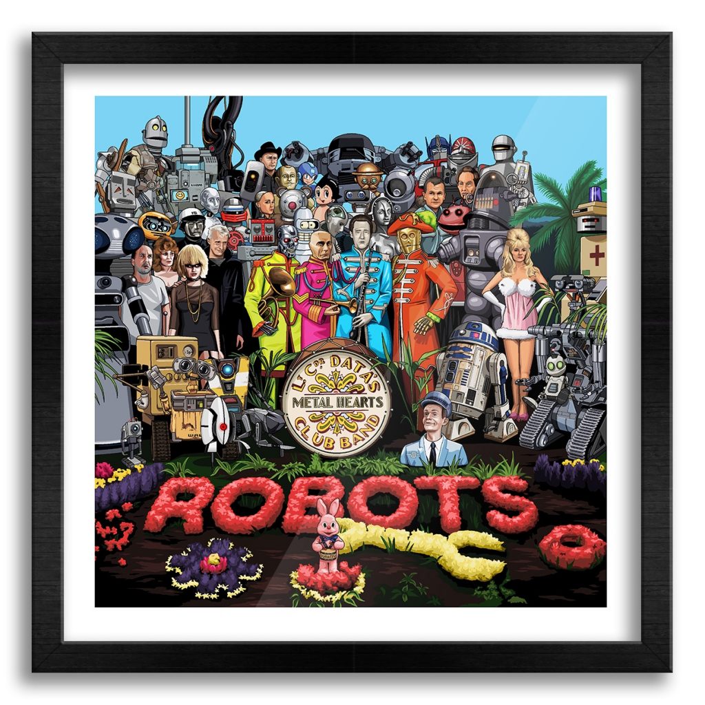 Robots by Jim’ll Paint It. Yes, of course it’s available as a print