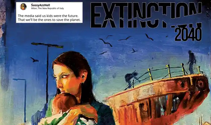 The 77 #5 - Extinction 2040: Created by Paul Goodenough and Ian Stopforth