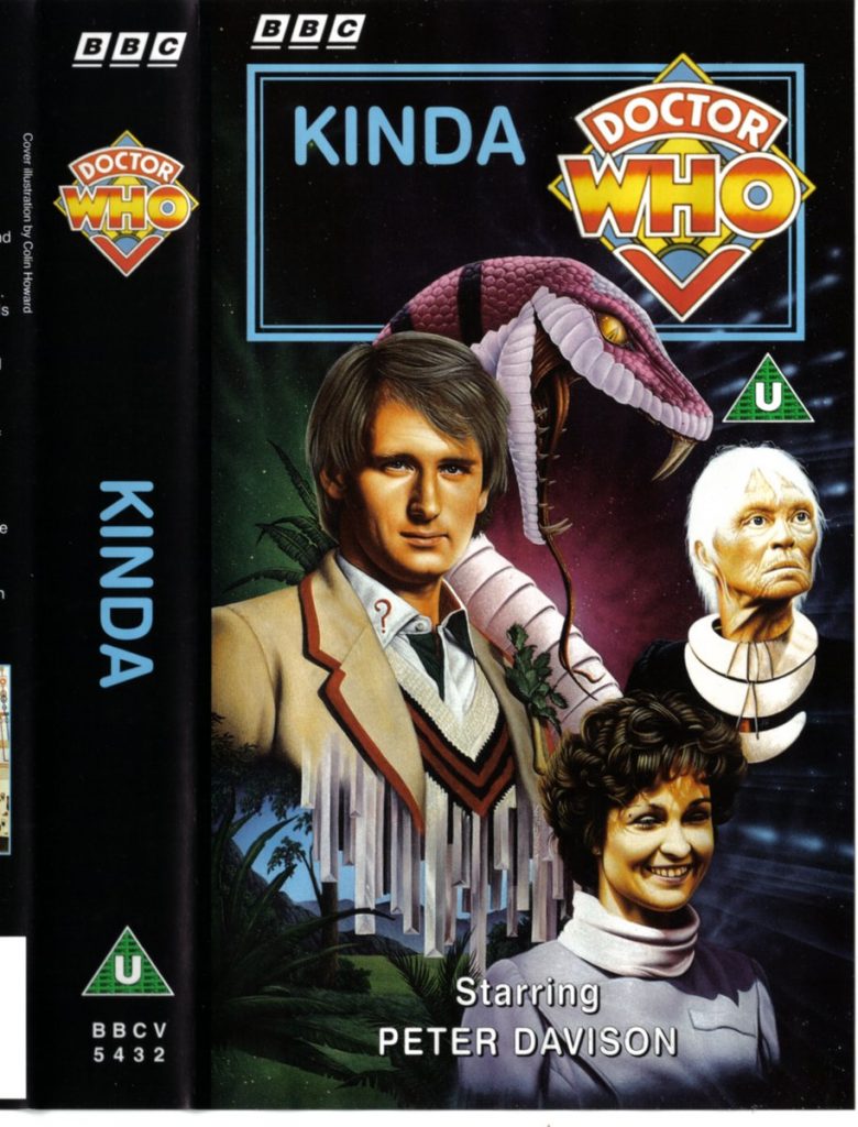 Doctor Who - Kinda - BBC Video Sleeve by Colin Howard