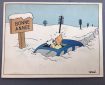 Tintin and Snowy Stuck in Car in the Snow - (1942)