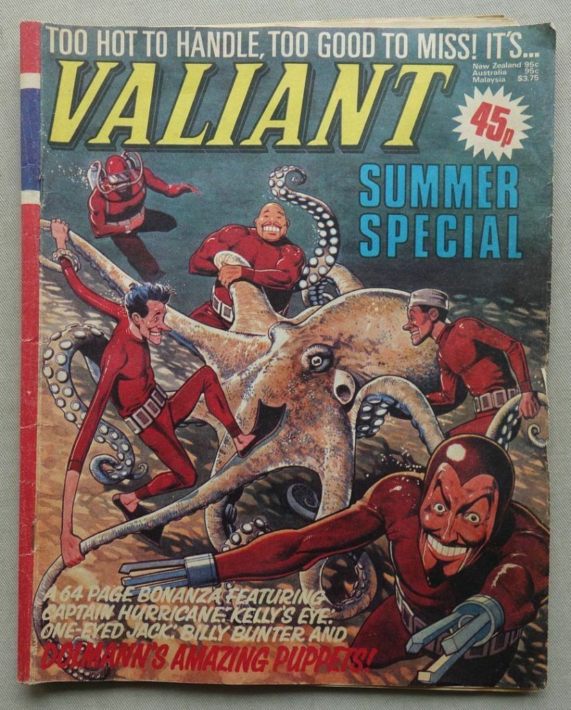 Valiant Summer Special 1980, with Brian Bolland cover 