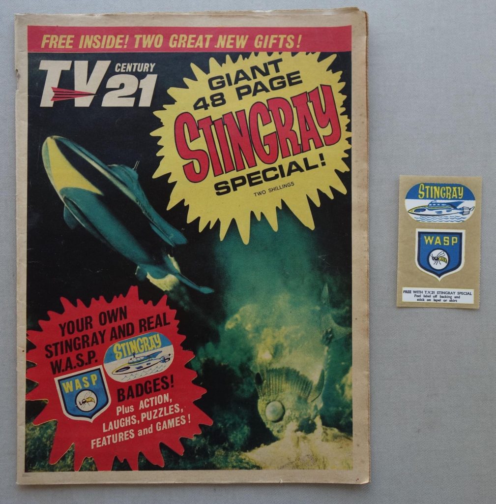 TV Century 21 Stingray Special, published in 1965, complete with free gift