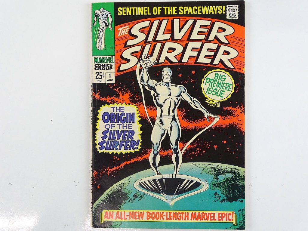 Silver Surfer #1 - (1968 - Marvel).⁠ Silver Surfer's origin is retold in more detail + The Watcher backup stories begin with his origin.⁠ John Buscema cover with Buscema and Gene Colan interior art