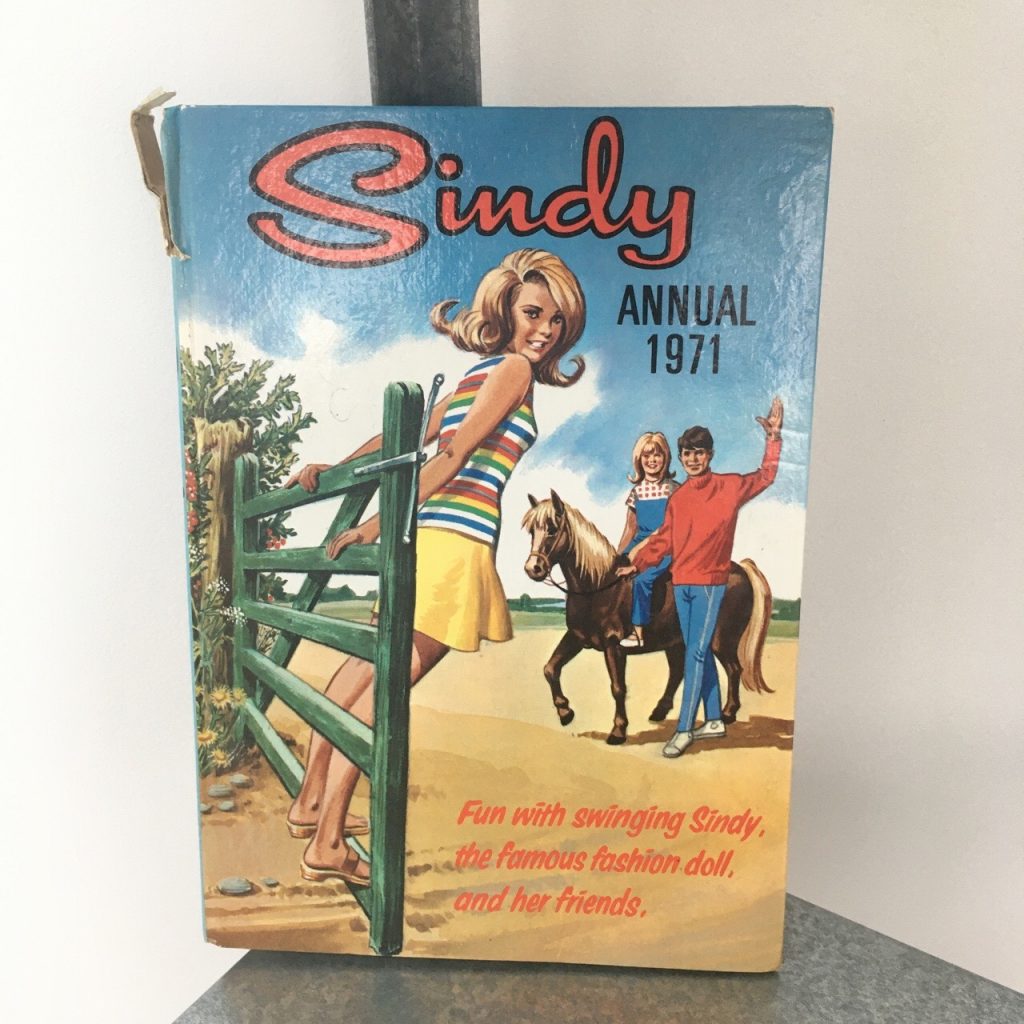 Sindy Annual 1971 - cover by Rab Hamilton 