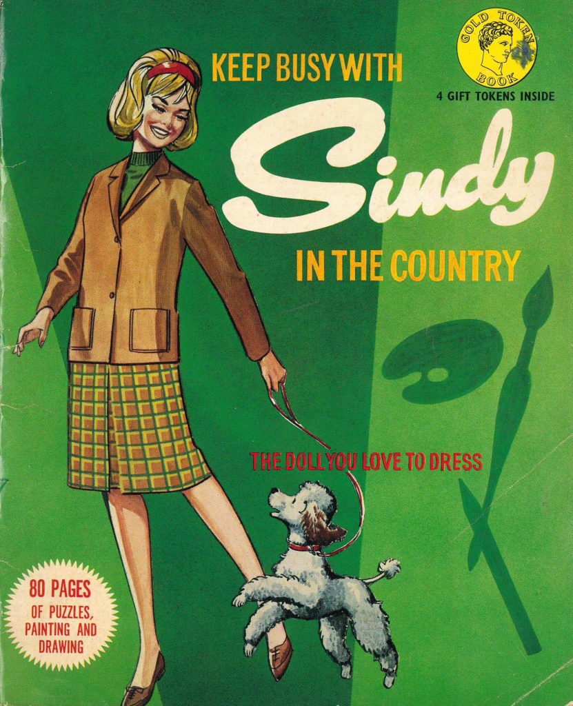 Sindy in the Country features a cover by Philip Townsend, with interior art by Rab Hamilton. From the collection of Deb Richardson 