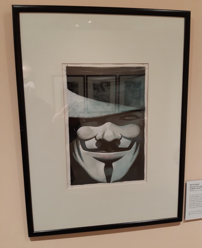 V for Vendetta - Behind the Mask (2021). Photo: Richard Sheaf