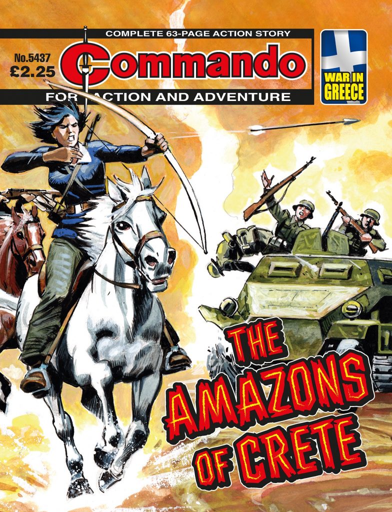 Commando 5437 Action and Adventure: The Amazons of Crete