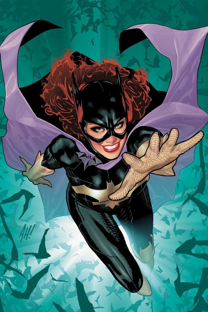 The cover of Batgirl #1 (Volume Four), released in 2011, by Adam Hughes