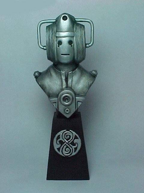 Doctor Who sculpts by Neil “Blackbird” Sims - Moonbase Cyberman
