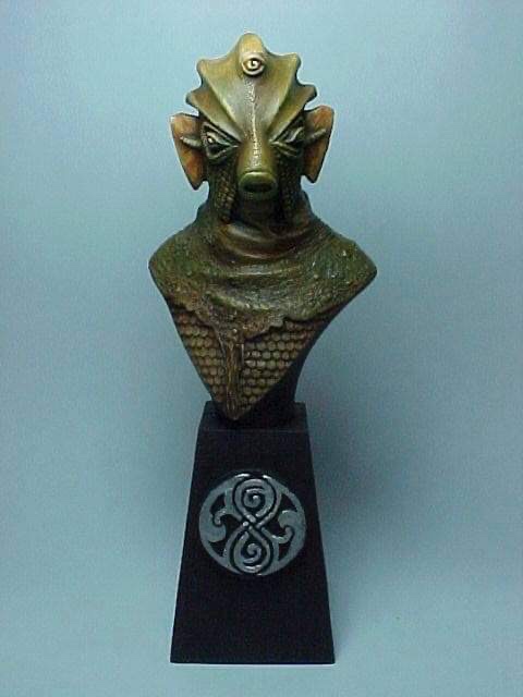 Doctor Who sculpts by Neil “Blackbird” Sims - Silurian