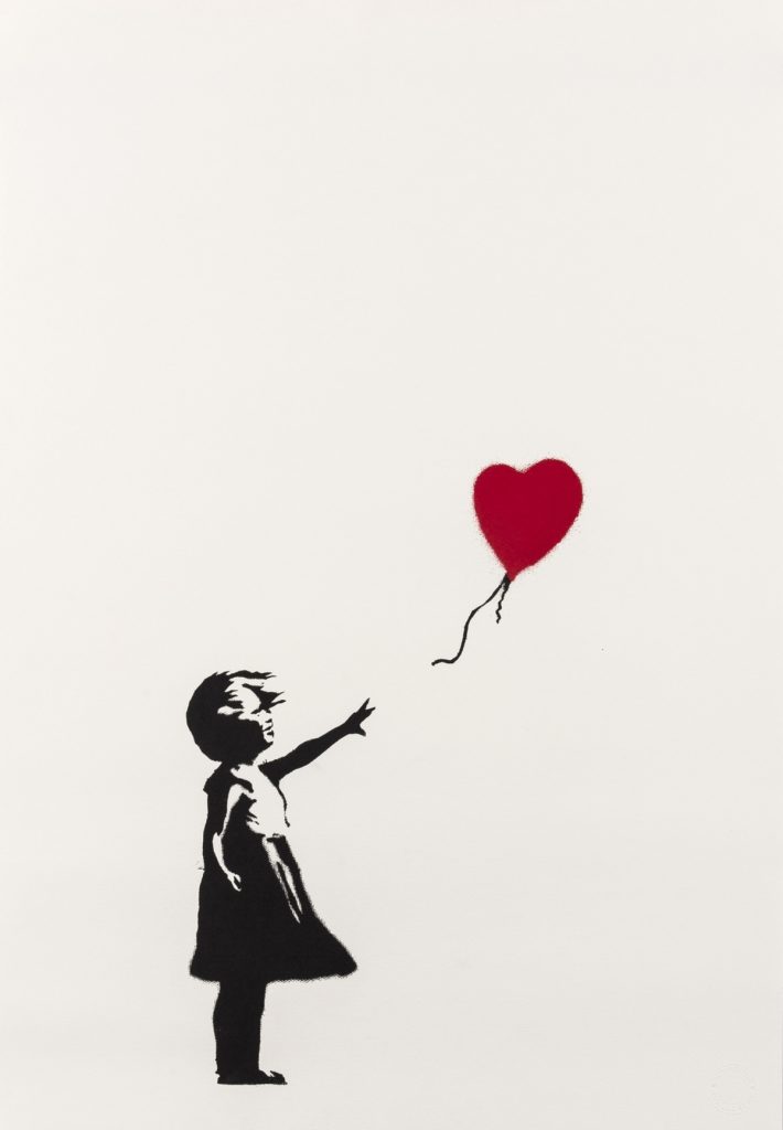 Girl with Balloon by Banksy - Screenprint