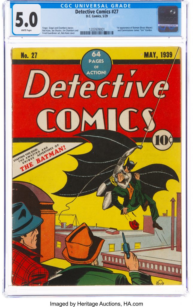 Detective Comics #27 (DC, 1939) CGC VG/FN 5.0 White pages
