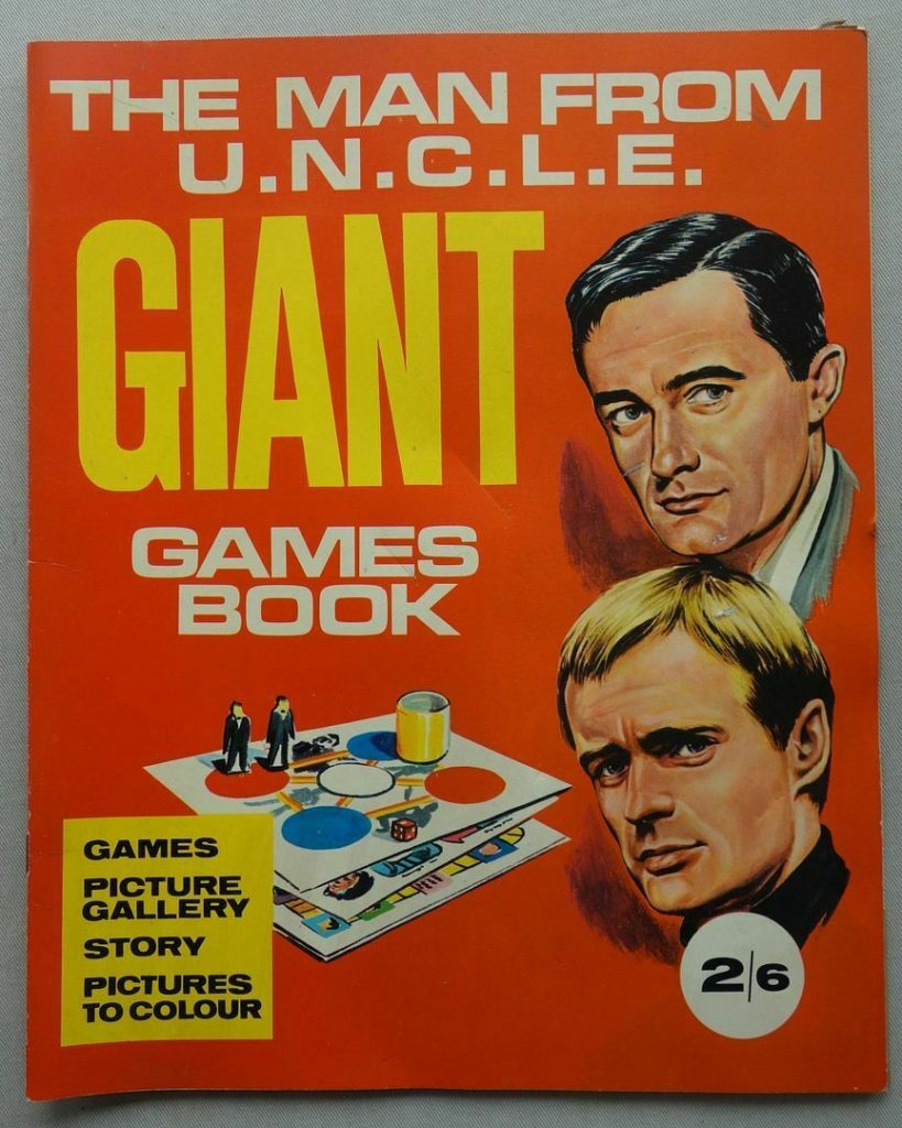The Man From Uncle Giant Games Book 1967