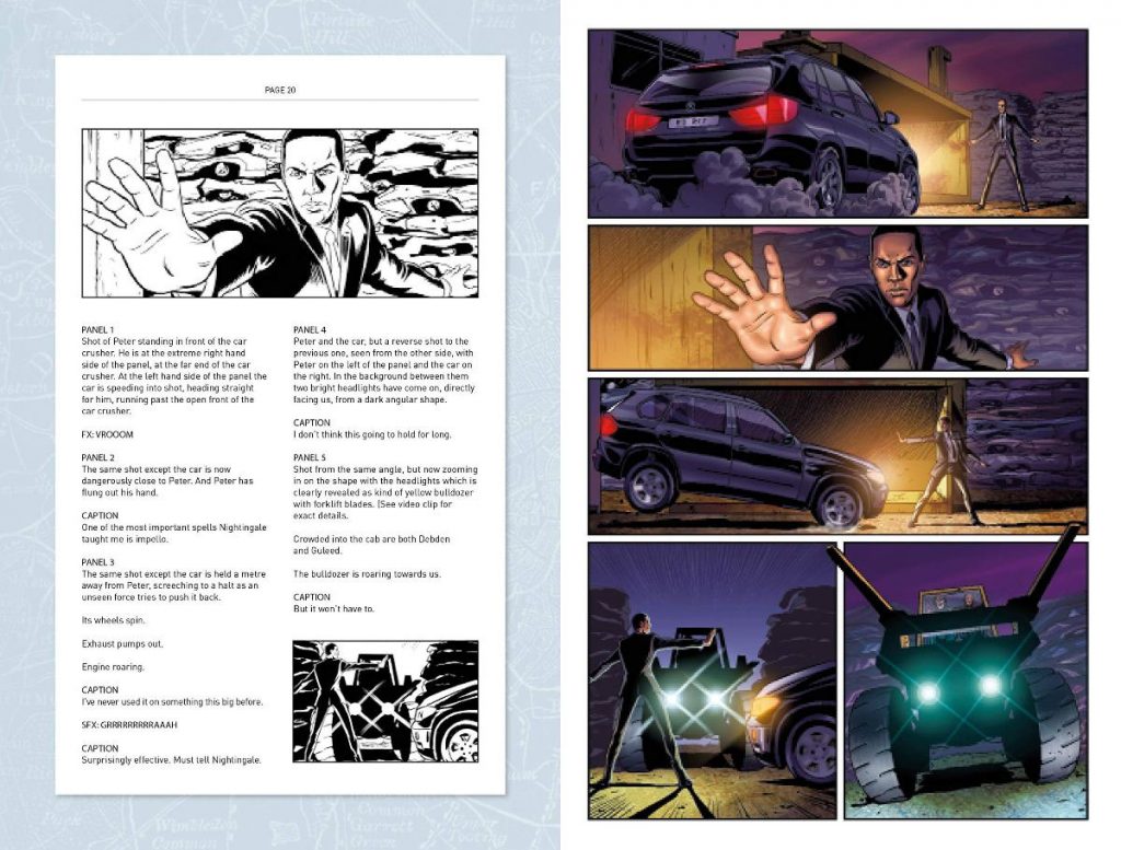 Rivers Of London: Volume 1: Body Work (Deluxe Writers Edition) - Sample Art