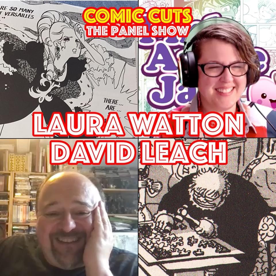 Kev F. Sutherland's Comic Cuts Podcast - Laura Watton and David Leach