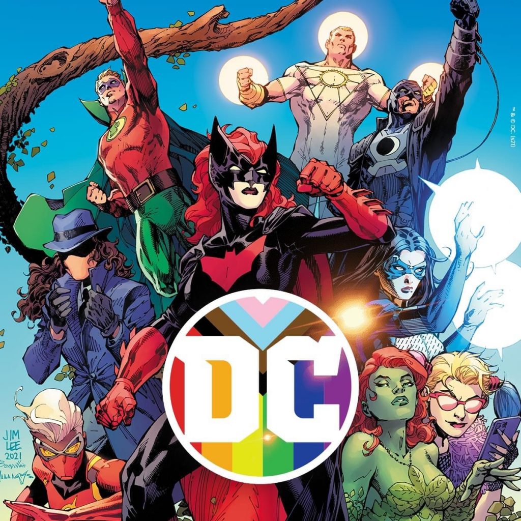 DC Comics: “You are welcome in the Multiverse just as you are #Pride #DCPride”