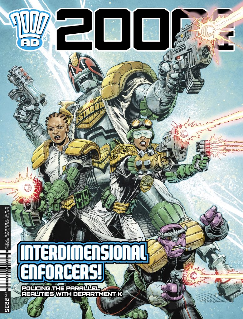 2000AD Prog 2235 - Cover by Cliff Robinson 