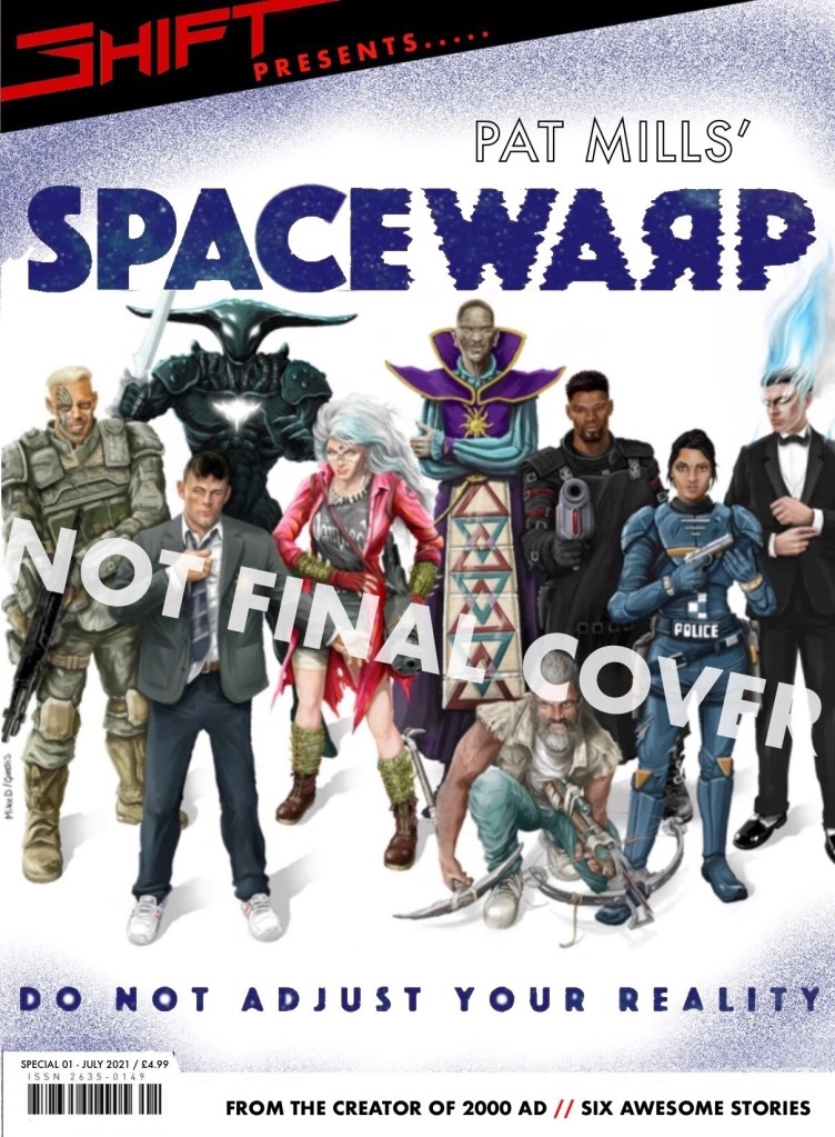 SHIFT Presents… Spacewarp - not final cover