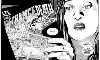 The Strange Death of Alex Raymond - Sample Art