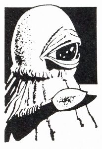 One of Frank Bellamy’s many spot illustrations for the Radio Times - this one, of course, Alpha Centauri