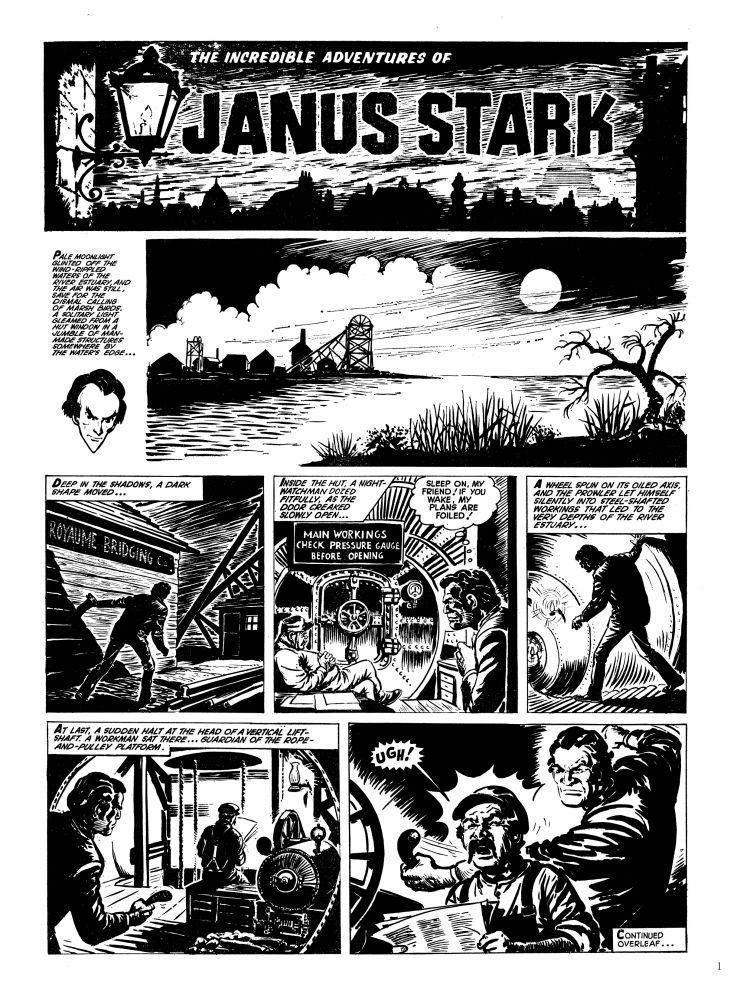 The Incredible Adventures of Janus Stark Volume Three - Sample Art