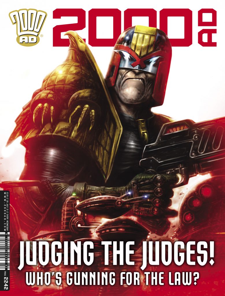 2000AD Prog 2242 - cover by Clint Langley