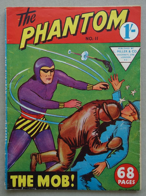 The Phantom Illustrated comic #11 (1950s) L Miller