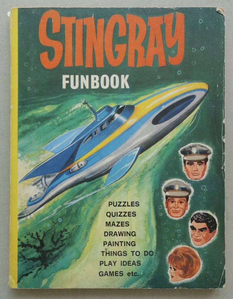 Stingray Funbook 1965 Gerry Anderson WDL