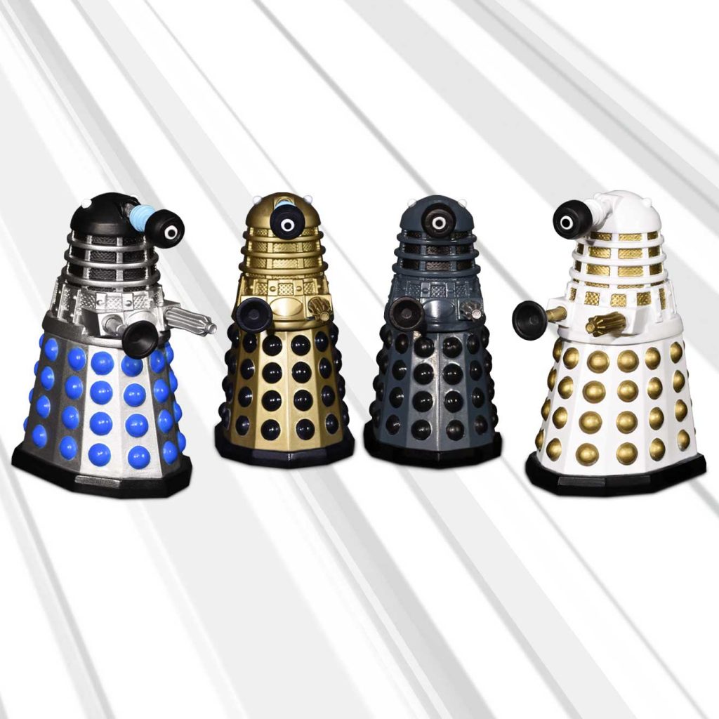 BIG Chief Studios Dalek Invasion Mini Figurines Multipack - Bobble Buddies