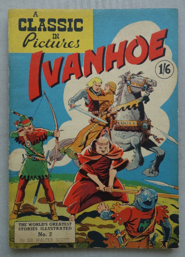 A Classic in Pictures comic #2: Ivanhoe '60s Illustrated