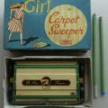 Girl comic Carpet Sweeper 1950s/1960s Mettoy Playthings in box
