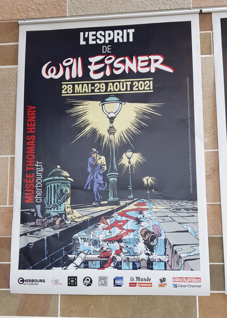 Musee Thomas Henry - The Spirit of Will Eisner Exhibition Poster 2021