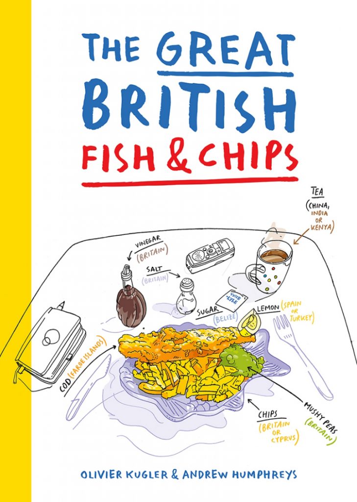 The Great British Fish and Chips - Art by Olivier Kugler