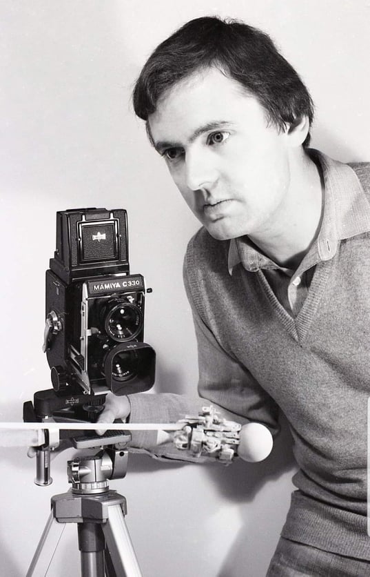 Effects Designer and Illustrator Julian Baum in the 1980s