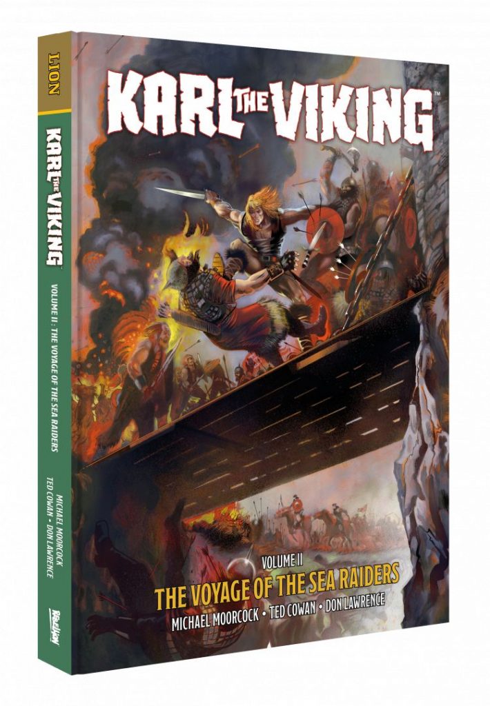 Karl the Viking - Volume Two: The Voyage of the Sea Raiders - Treasury of British Comics Webshop Exclusive Cover by Kenneth Stewart Moore