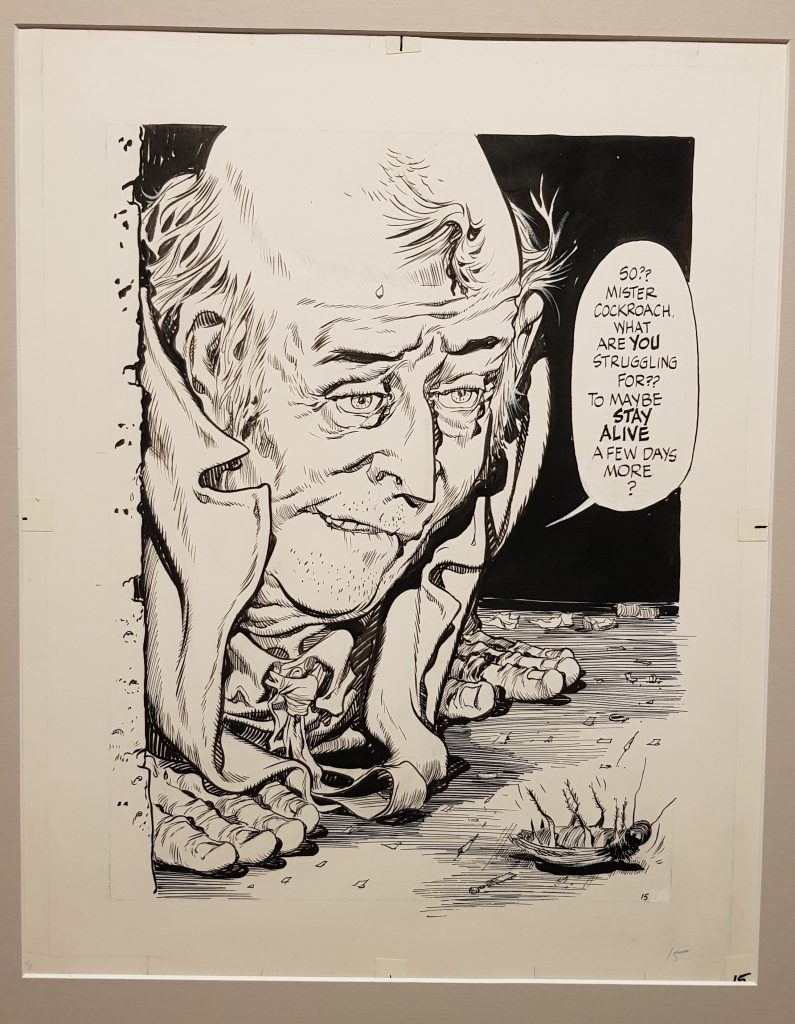 A panel from the short story "Cookalein", from A Contract with God, art by Will Eisner
