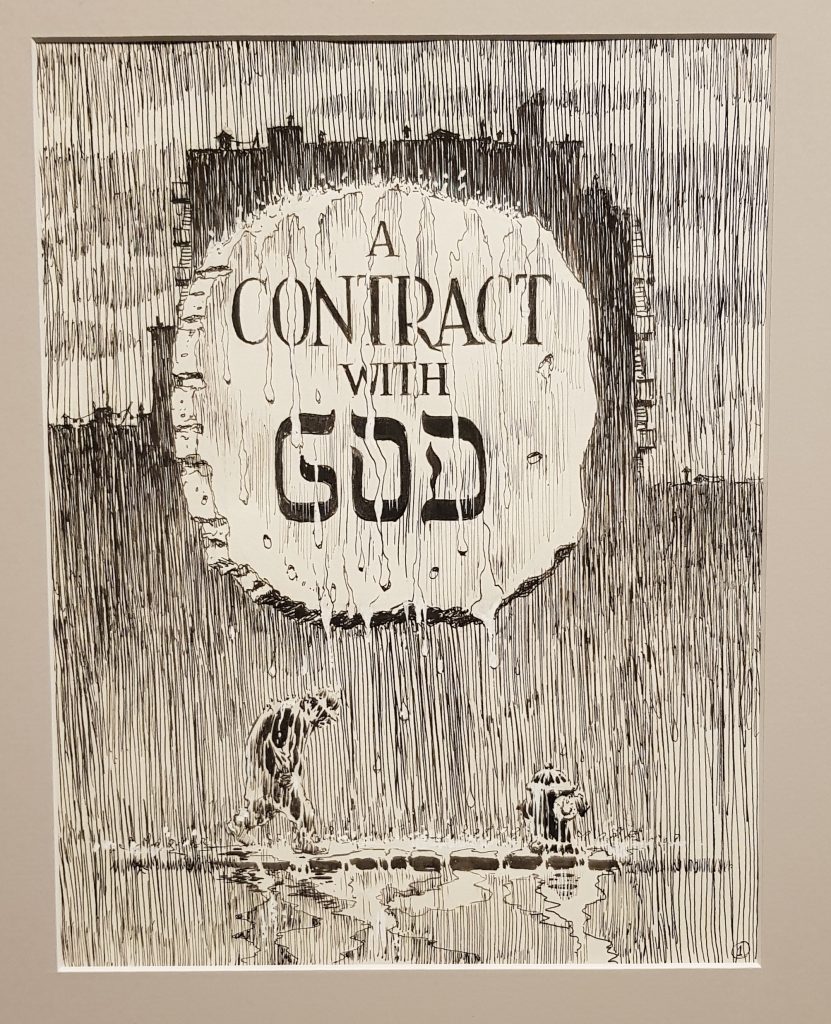 The opening page of A Contract with God by Will Eisner