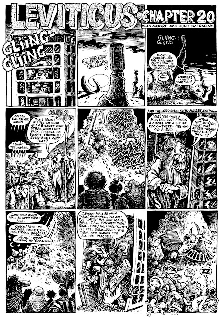 Outrageous Tales From The Old Testament by Alan Moore and Hunt Emerson (Knockabout, 1987)