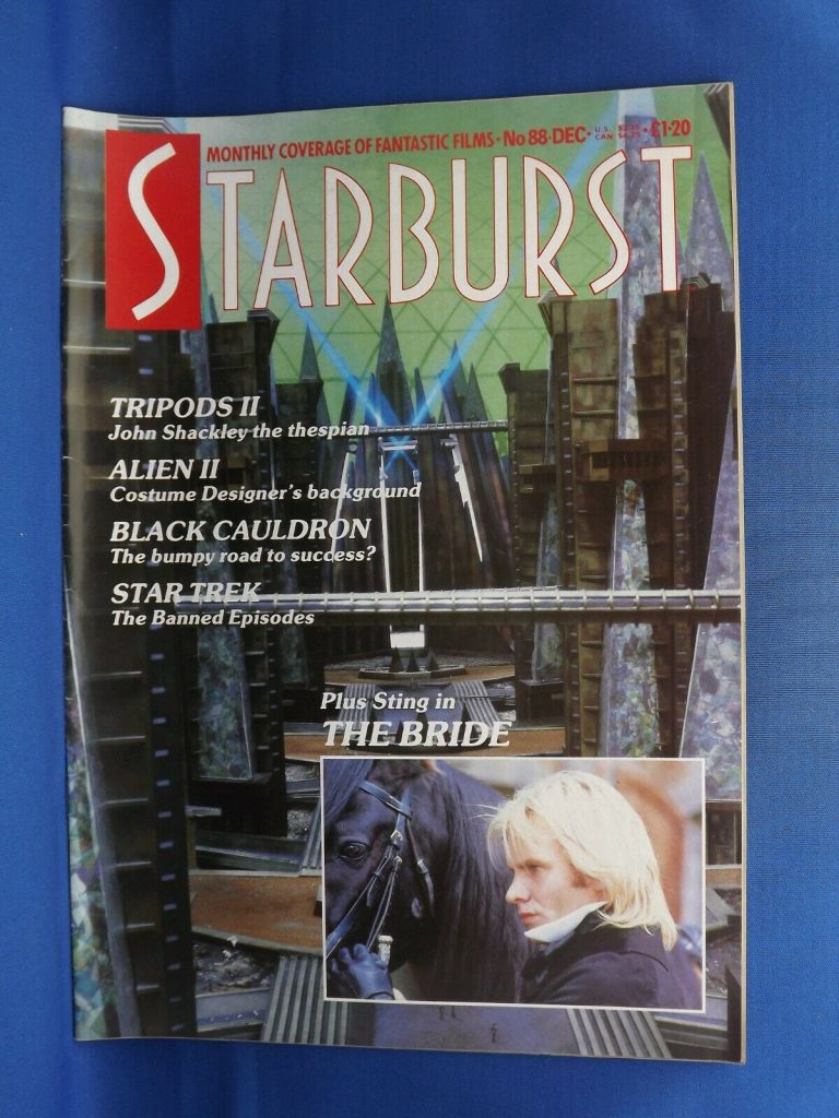 Starburst Issue 88, Visual Imagination's first edition of the long-running title