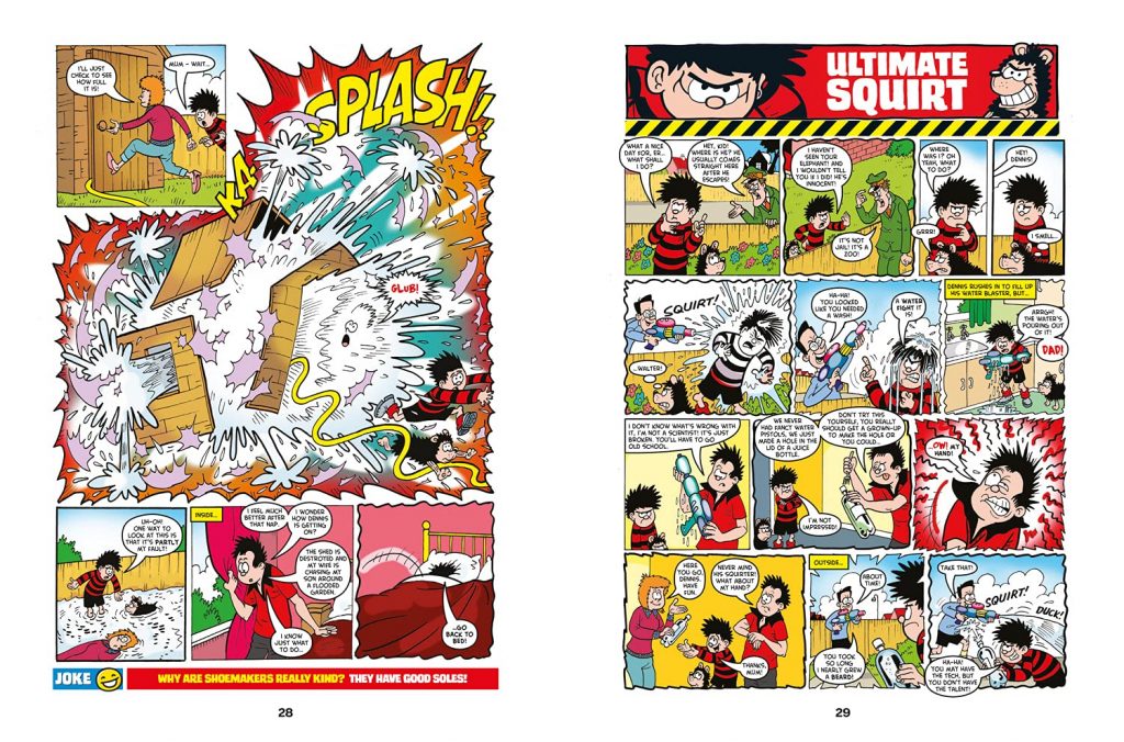 Ultimate Dennis & Gnasher Comic Collection - Sample Pages